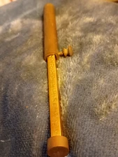 Antique Brass Black Powder ADJUSTABLE  Measure-Muzzleloader-10 to 120 grams
