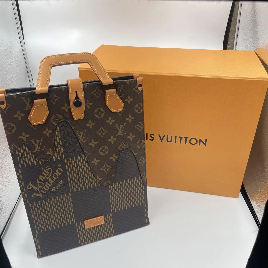 Louis Vuitton NIGO Mini Tote Shoulder Bag Damier Ebene GIant