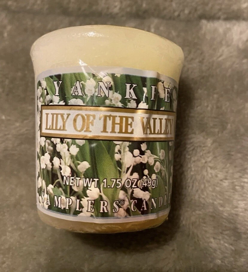 6 Yankee Candle 1 Votive Retired "LILY OF THE VALLEY " Tarts Wax Melts RARE - Image 4 of 4