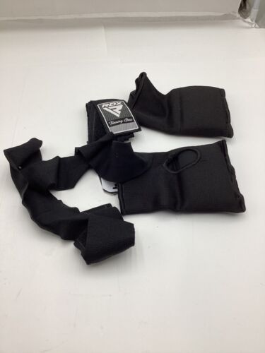 Paquete de 2 guantes interiores de boxeo envolturas manuales RDX HYP-IS2B | negros | *ENVÍO RÁPIDO - Imagen 1 de 3