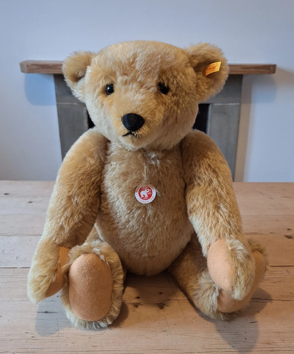 STEIFF 000256 CLASSIC 1906 TEDDY BEAR DARK BLOND 51CM GROWLER OFFICIAL STOCKIST