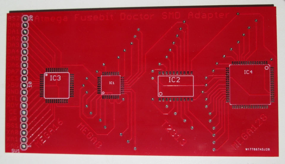 Bare PCB Atmel AVR Atmega, AtTiny fuse bit doctor restore factory, repair - Image 3 of 3