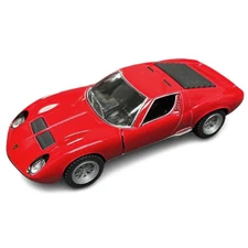 RI Novelty - Pull Back Die-Cast Vehicle - 1971 LAMBORGHINI MIURA P400 SV [Red]