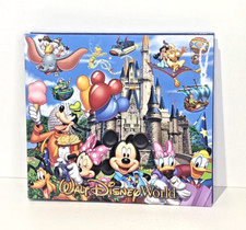 Walt Disney World Photo Ephemera Scrapbook 8 x 8" 15 Pages EUC