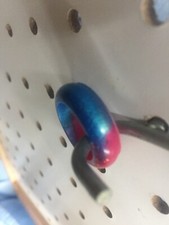 Handmade Pink Blue Sparkle Resin Ring