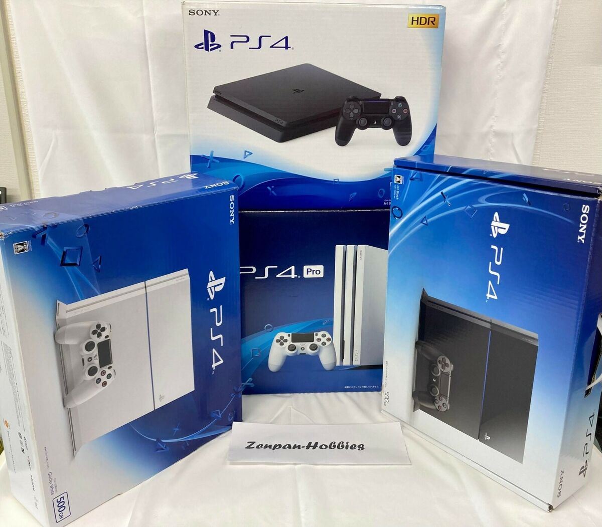 Sony PlayStation 4 PS4 Pro 1TB CUH-7200B Glacier White Game Console Full  Box F/S