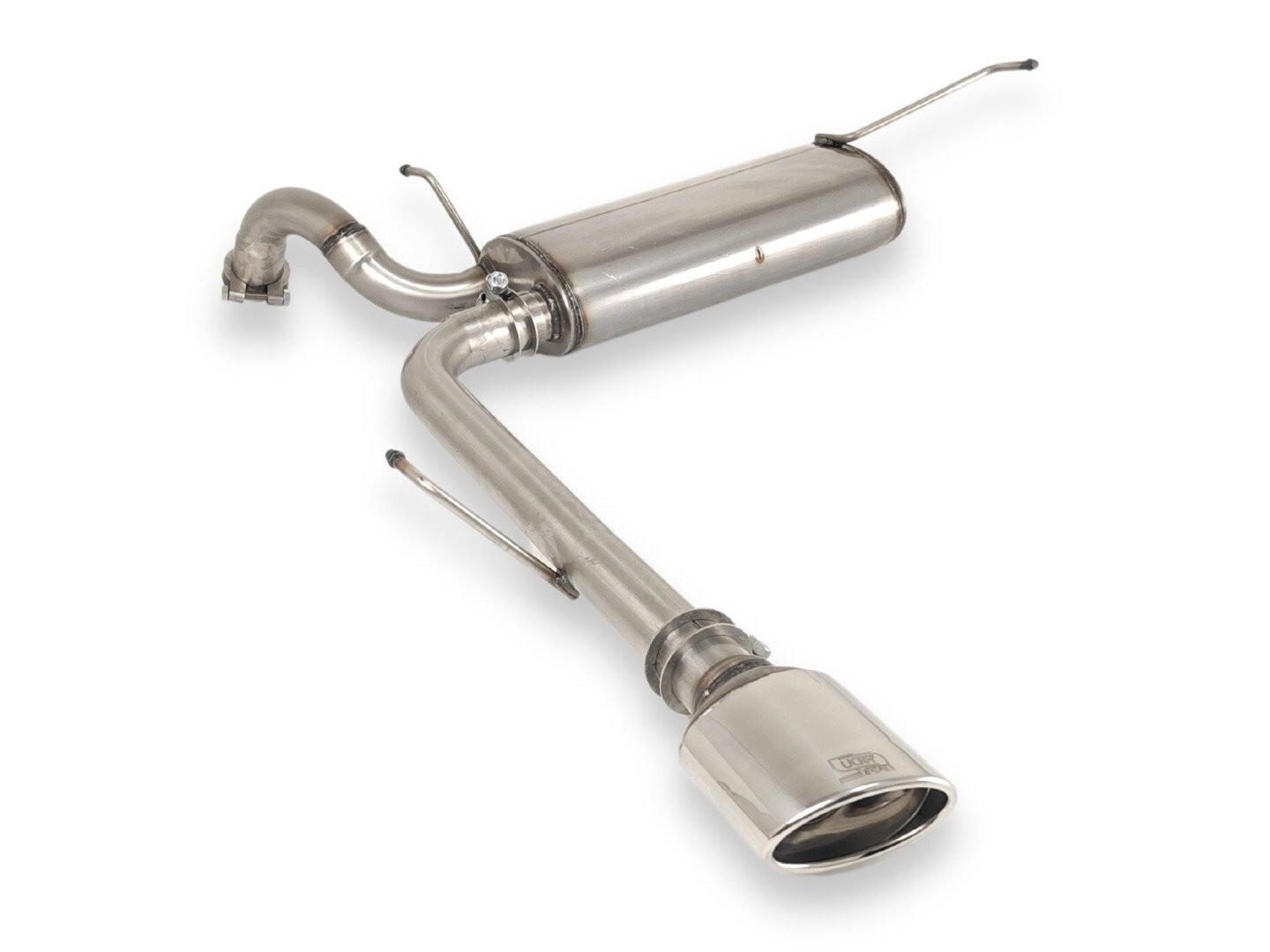 Ulter Sport Muffler Exhaust Fiat Tipo 2016- Hatchback Backbox Silencer