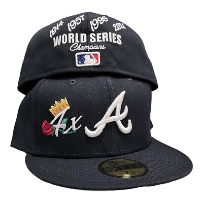 Atlanta Braves キャップ ネイビー Men's Atlanta Braves New Era Navy 2025 Jackie Robinson Day 59FIFTY