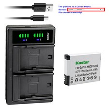 Kastar Battery LTD2 Charger for AHDBT 002 Gopro HD HERO2 Motorsports Edition