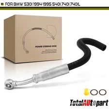 Power Steering Return Line Hose Assembly for BMW E34 530i E39 E32 Gear to Cooler