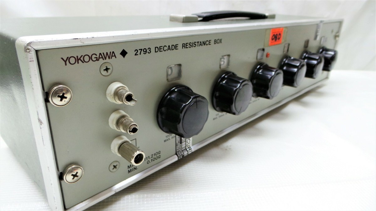 YOKOGAWA 2793 DECADE RESISTANCE BOX. | eBay