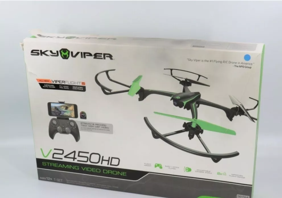 Sky Viper Streaming Video Drone V2450HD EXCELLENT CONDITION eBay