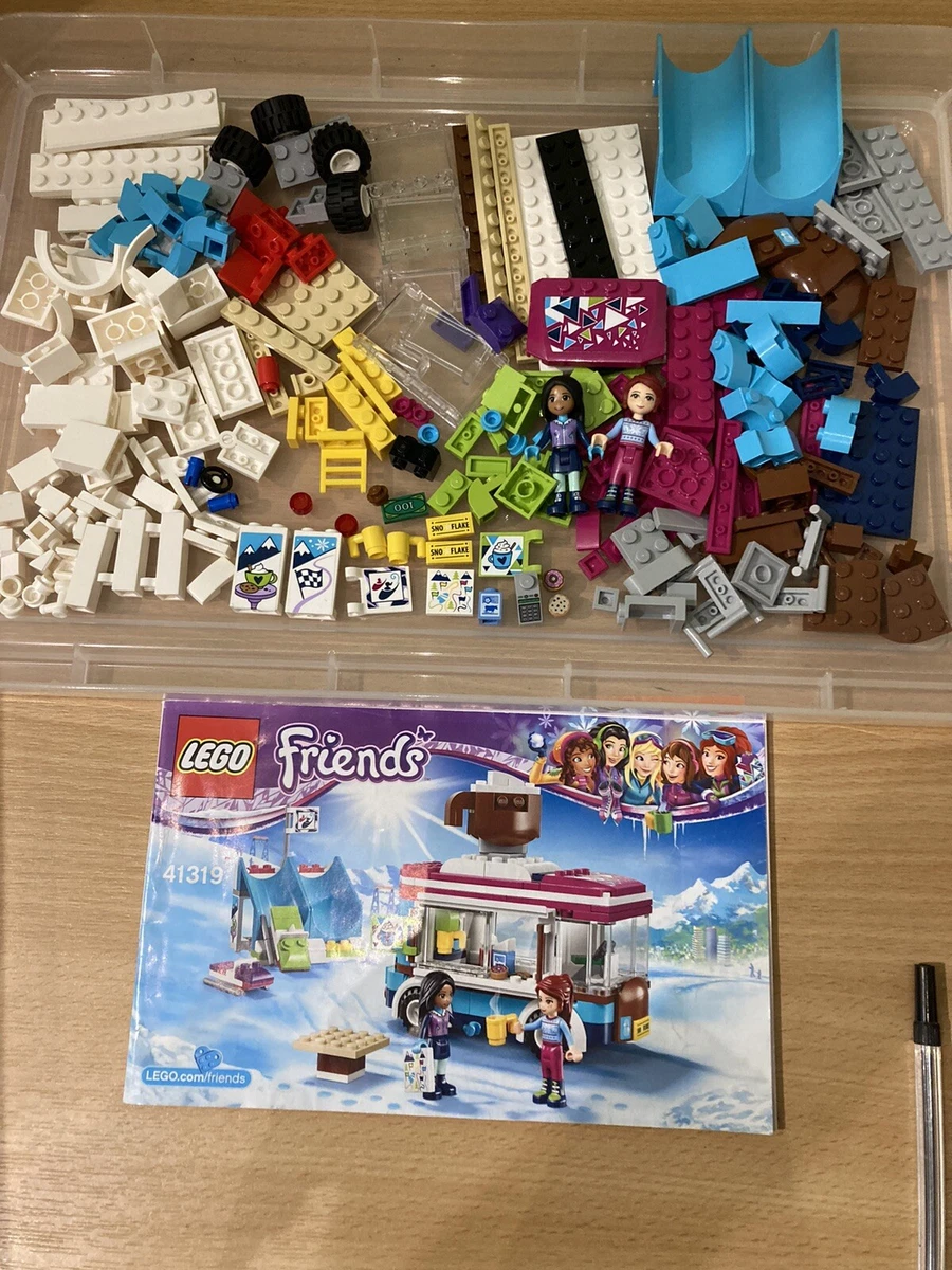 Lego Friends 41319 Snow Resort Hot Chocolate Van Set Instructions JB