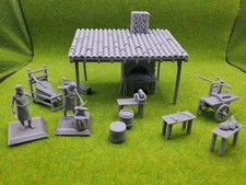 Caballero Miniatures Blacksmith Shop Smithy 28mm Reconquer