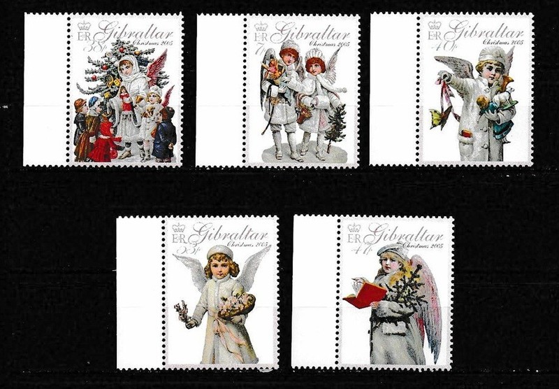 Gibraltar 2005 Christmas SC 1029-1033 MNH Mint/Never Hinged