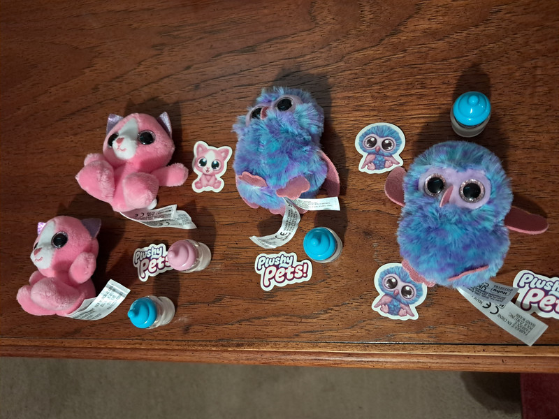 Used plushy pets