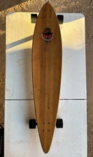 Arbor Bamboo Longboard Skateboard 45" Koi Fish Graphic Nanami Cowdroy Venice