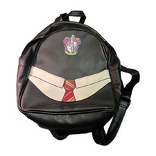 Harry Potter Mochila Bolso Escolar Griffindor Negro Blanco y Rojo Corbata 