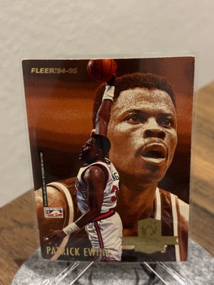 PATRICK EWING MALONE NBA CARD FLEER 1994-95 CAREER # 125 NEW YORK KNICKS