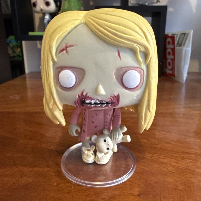 The Walking Dead Funko Pop Teddy Bear Girl #154.