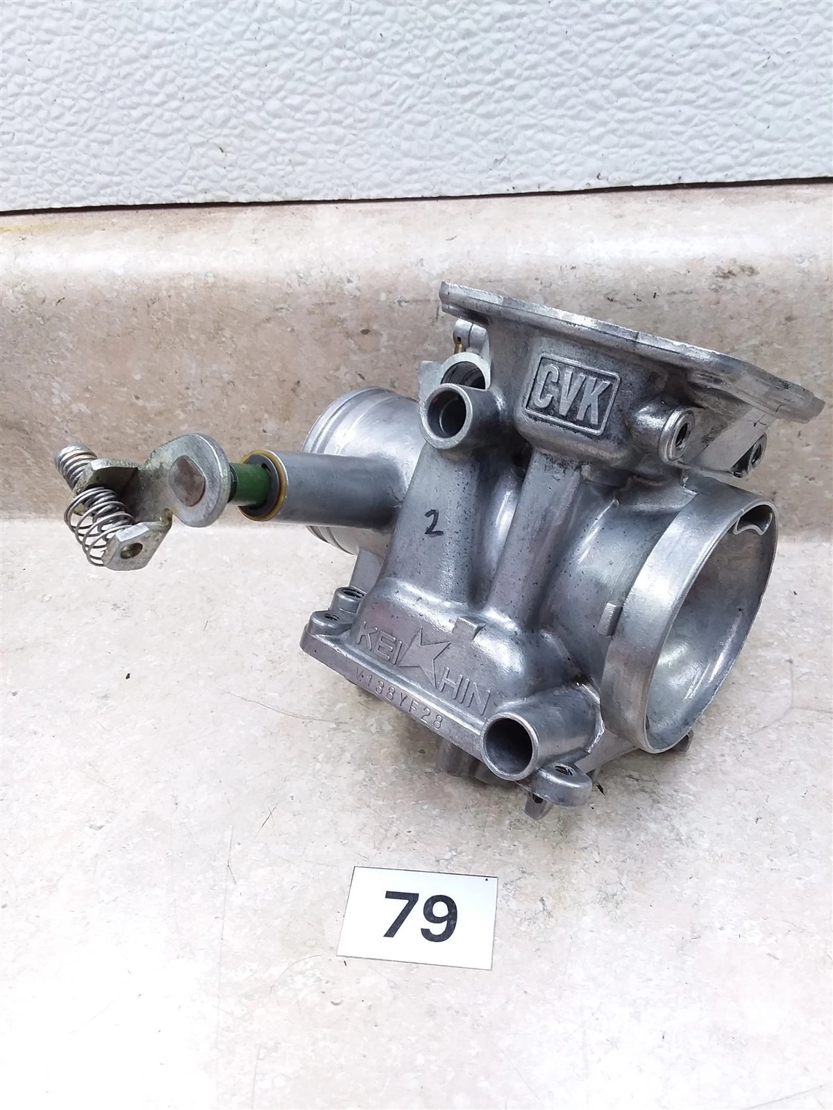 Kawasaki EN450 454 LTD V138 Carburetor Good Carb Right Body 1985-1990 #79 ACP30