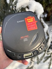 working,vintage,Vintage Casio PZ-700 Portable CD Player,90s Discman,Bass Boost