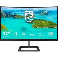 Image of Philips Tech Data E-Line Full HD 31.5 Inches Monitor Curved Monitor Black