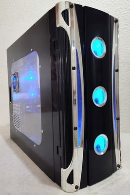 Retro Gaming Windows XP SSD Nvidia GeForce AMD Athlon Desktop PC Apevia x-cruise