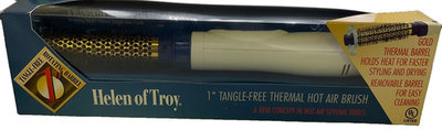#ad Helen Of Troy 1” Tangle Free Thermal Hot Air Brush Gold Rotating Curling 1554V1 $52.24