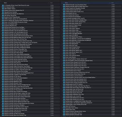 Music Production 2TB HDD Festplatte Sound Library - FULL Loops, Samples, Rex Dateien