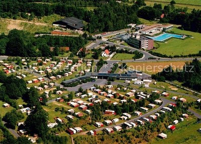Wingst Wikings Inn Spiel- und Sportpark Campingplatz Fliegeraufnahme