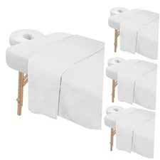 4 Sets Premium Microfiber Massage Table Sheets Set 3 Piece Set Includes 
