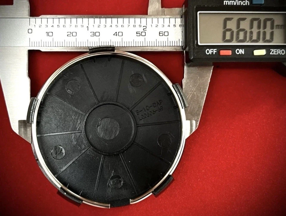 🟢 4x Original AXXION Felgendeckel / Nabendeckel / Felgenkappen 69mm NEU 🟢 - Bild 4 von 4