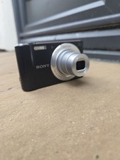 Sony Cybershot DSC-W810 Digital Compact Camera Black with battery and charger