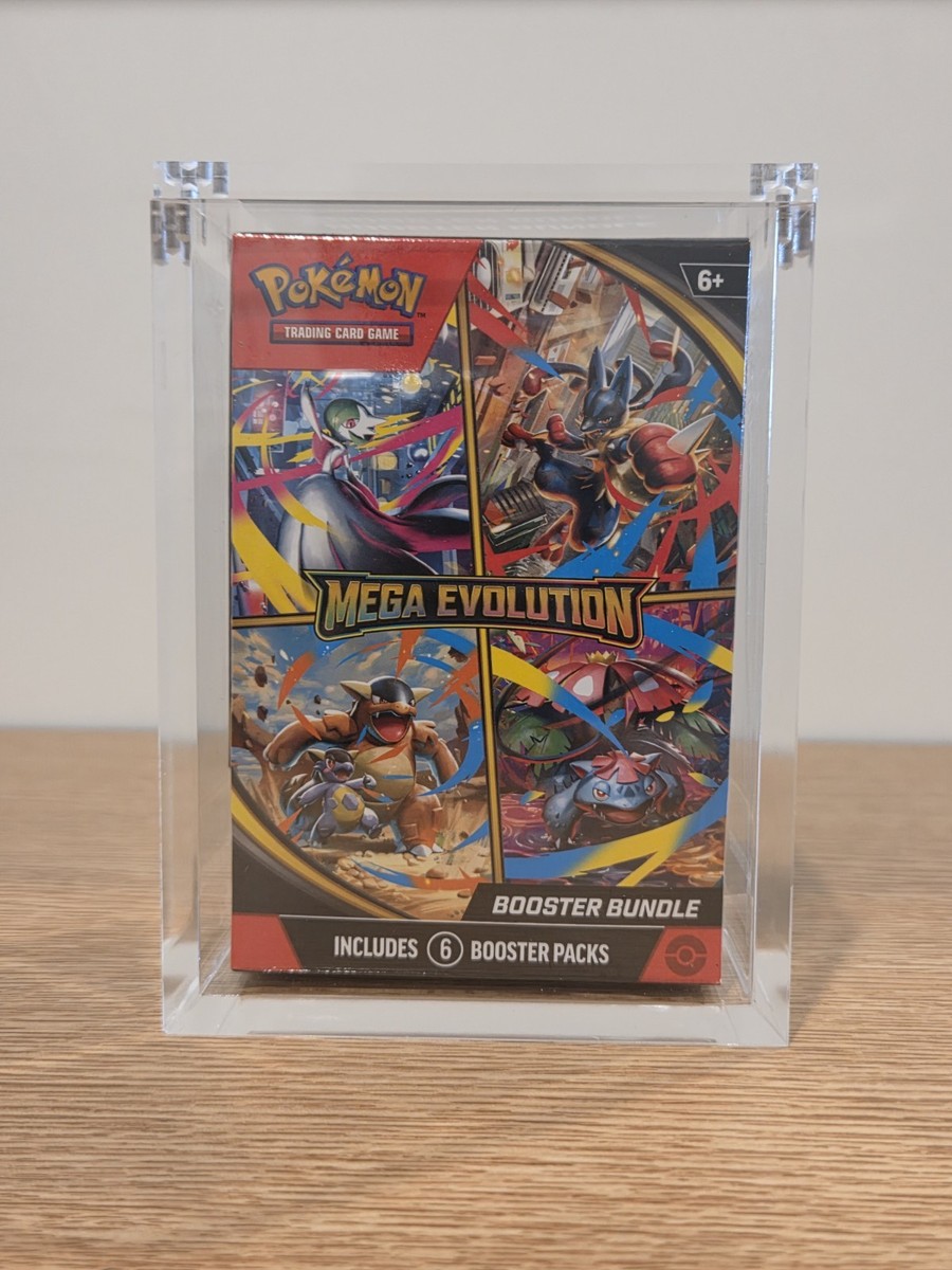 Premium Acrylic Cases for Pokmon ETB, Booster Box, Bundle and Pack Booster Bundle Case Premium Acrylic Cases for Pokmon ETB, Booster Box, Bundle and Pack Booster Bundle Case