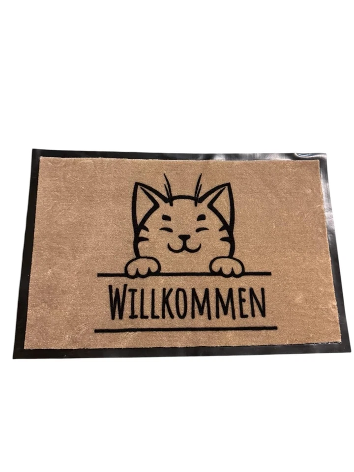 Fussmatte 4 Modelle rutschfest Innen & Außen Polester - Bild 4 von 4