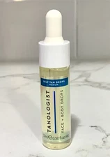 Travel Size 0.5 oz, 15 ml, Tanologist Face & Body Drops Self Tan Medium (#m1.5)
