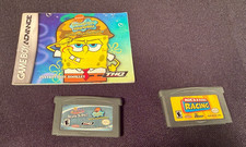 Lot 2 Game Boy Advance (GBA) games: Nick Racing & Spongebob/OddParents TESTED!