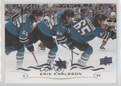 2018-19 Upper Deck Triple Exposure Variation Erik Karlsson #398 7o1