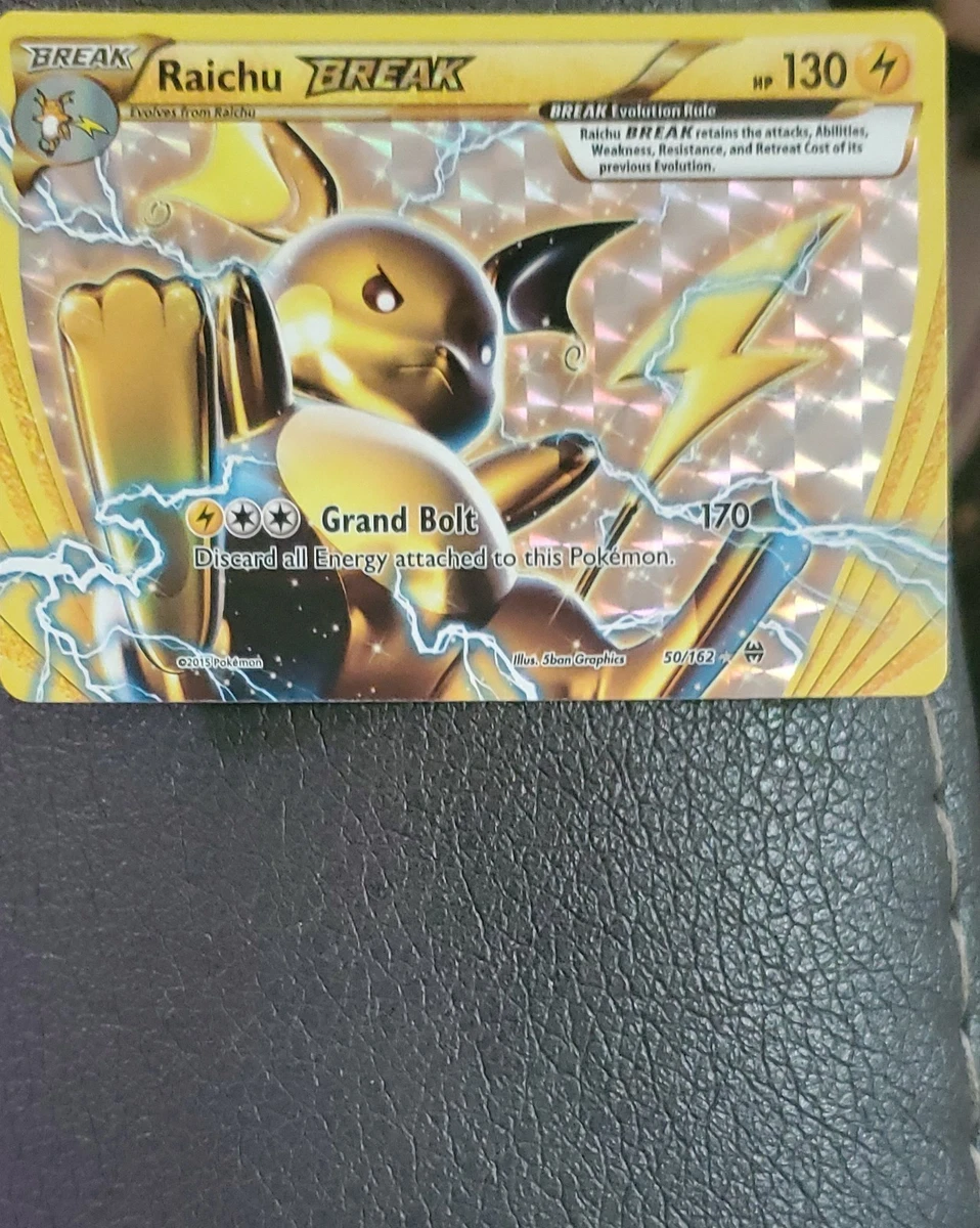 Raichu Break Pokémon TCG Cards for sale | eBay