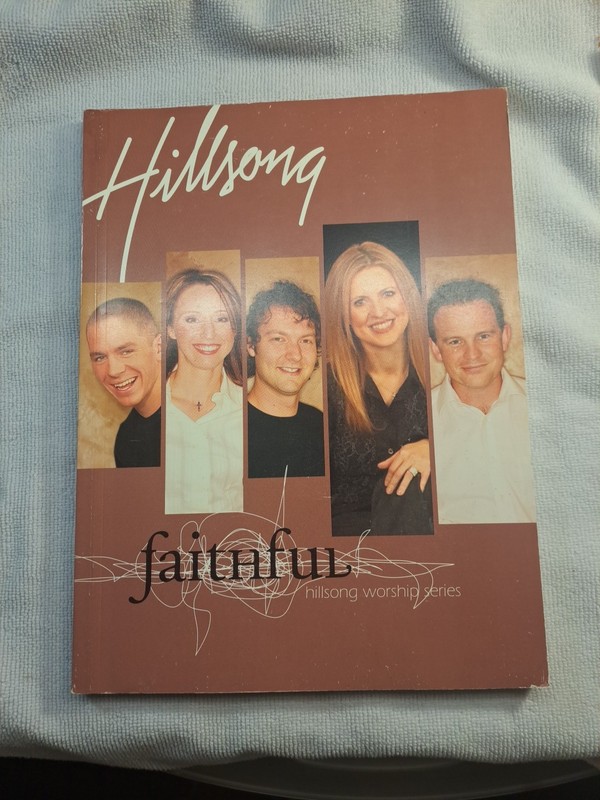 Vintage Hillsong Faithful Sheet Music Book (2003) Piano Guitar Lyric Sheet