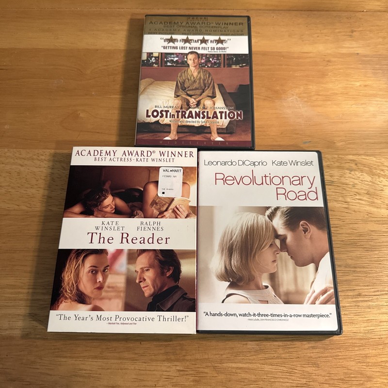 Lost In Translation, The Reader, Revolutionary Road (3 DVDs)