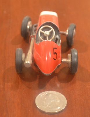 VINTAGE SCHUCO MICRO RACER WINDUP CAR 1041 MADE IN WESTERN WEST
