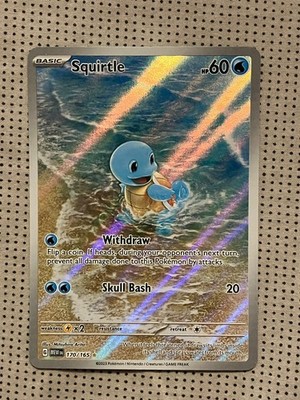 Squirtle 170/165 Sv: Scarlet & Violet 151 Holo