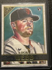 LOGAN WEBB TOPPS GALLERY ART BY MATT STEWART (RC) NO.13