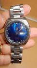 Vintage Seiko 5 Automatic 6119-8273 Blue Dial 21 Jewels Japan 1971