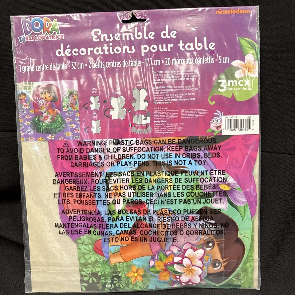 Dora S Flower Adventure Table Decorating Kit - Image 4 of 4