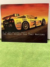 C5-R CORVETTE RACER 'The Only Sports Car That Matters' - One Sheet -  2001