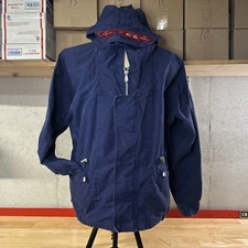 Vtg New River Sportswear NRS J Class Jacket Men’s L Large Blue Fishing Maritime