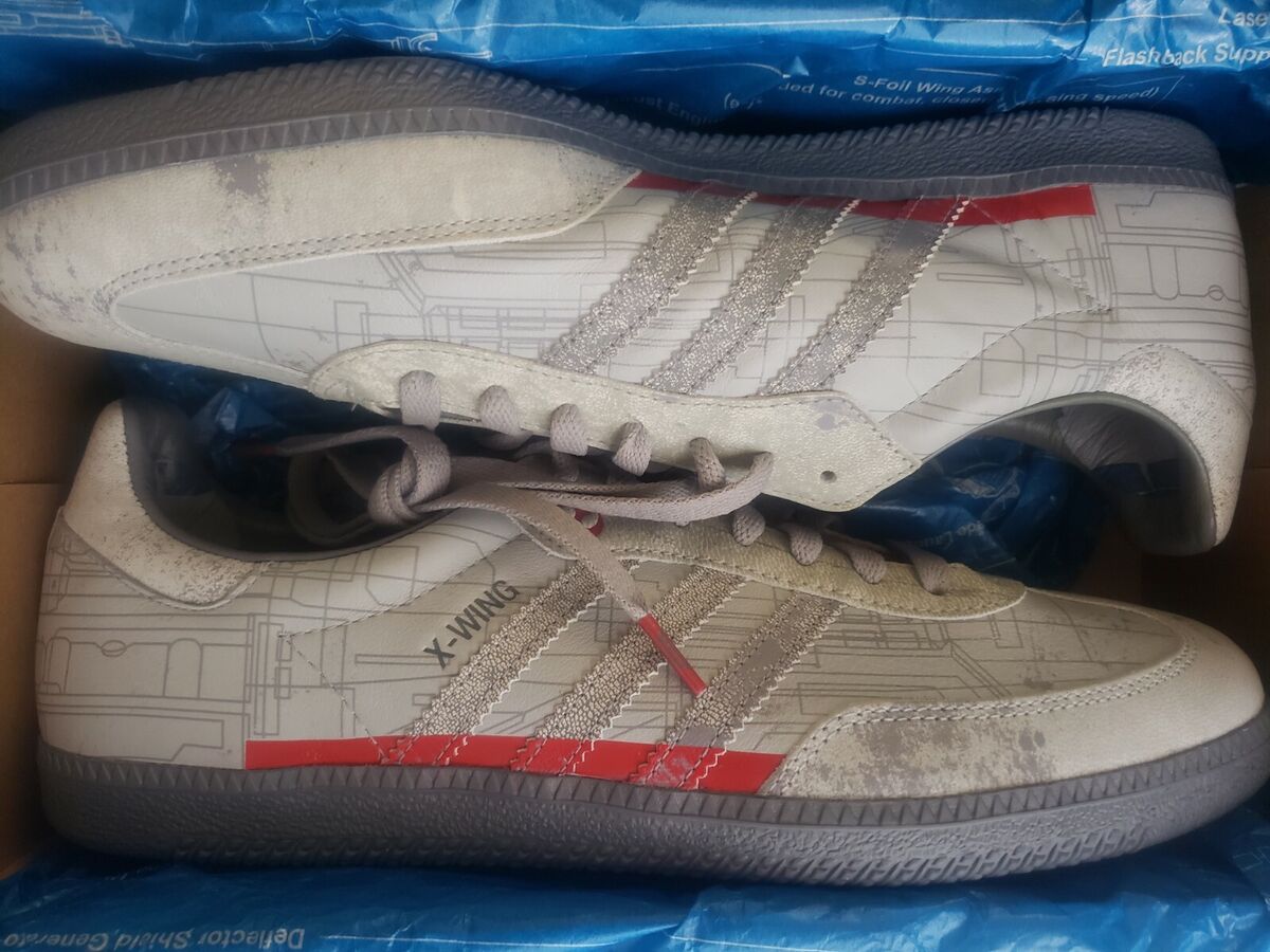 🚨🔥🚨Adidas Star Wars Limited Samba X-Wing Fighter Size 12 🚨🔥🚨Adidas Star Wars Limited Samba X-Wing Fighter Size 12